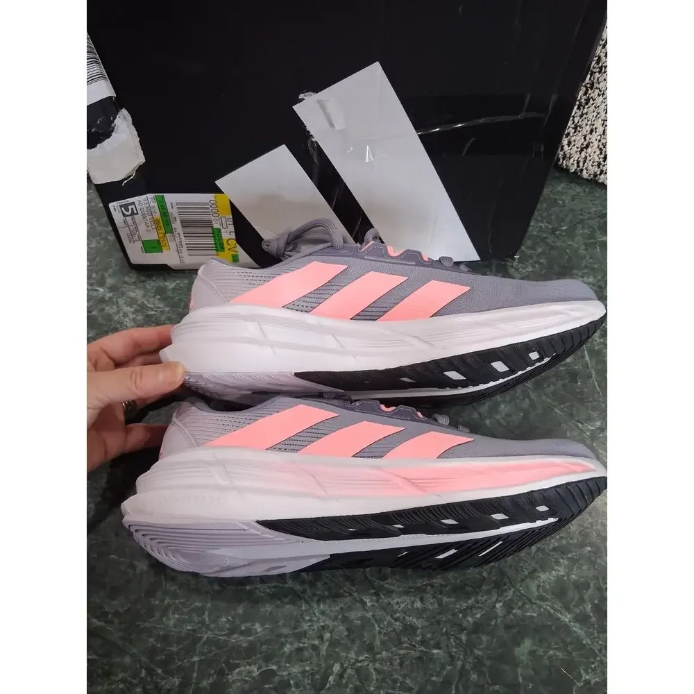 Adidas Questar 3 Cloudfoam Running Sneakers Violet Pink Women's Size 8 New